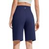 image:imageG4Free EverGoing Bermuda Shorts for Women 10  High Waisted Knee Length Athletic Casual Shorts with PocketsRoyal Blue
