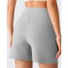 image:imageG4Free EverGoing Womens Athletic Shorts High Waisted 4  5 Running Yoga Summer Casual Shorts with PocketsLight Gray