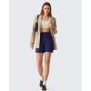 image:imageG4Free EverGoing Womens Athletic Shorts High Waisted 4  5 Running Yoga Summer Casual Shorts with PocketsRoyal Blue