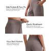 image:imageG4Free EverGoing Womens Athletic Shorts High Waisted 4  5 Running Yoga Summer Casual Shorts with PocketsTaupe