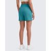 image:imageG4Free EverGoing Womens Athletic Shorts High Waisted 4  5 Running Yoga Summer Casual Shorts with PocketsTurquoise