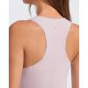 image:imageG4Free Lyocell Racerback Women Workout Tank Tops Ruch Side High Neck Muscle Tops for Gym Athletic YogaLight Pink