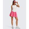image:imageG4Free Lyocell Ruched Side Workout Tank Tops Woman High Neck Waist Length Gym Tanks Soft Relaxed Fit for TrainingPure White
