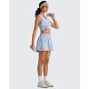 image:imageG4Free Racerback Womens Workout Tank Tops Scoop Neck Hip Length Muscle Top Soft Loose Fit for Gym Athletic TanksLight Denim