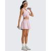 image:imageG4Free Racerback Womens Workout Tank Tops Scoop Neck Hip Length Muscle Top Soft Loose Fit for Gym Athletic TanksLight Pink