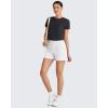 image:imageG4Free Skimetic Womens Workout Tops Batwing Sleeve Tees Loose Fit Athletic Gym Shirts Basic Yoga Tshirts Casual SummerBlack