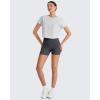image:imageG4Free Skimetic Womens Workout Tops Batwing Sleeve Tees Loose Fit Athletic Gym Shirts Basic Yoga Tshirts Casual SummerGray