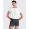 image:imageG4Free Skimetic Womens Workout Tops Batwing Sleeve Tees Loose Fit Athletic Gym Shirts Basic Yoga Tshirts Casual SummerWhite
