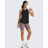 image:imageG4Free Workout Athletic Tank Tops for Women Racerback Lightweight Gym Pilates YBack Loose Fit Running Tanks TopBlack