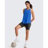 image:imageG4Free Workout Athletic Tank Tops for Women Racerback Lightweight Gym Pilates YBack Loose Fit Running Tanks TopBlue