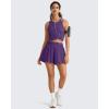 image:imageG4Free Workout Athletic Tank Tops for Women Racerback Lightweight Gym Pilates YBack Loose Fit Running Tanks TopDark Purple