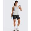 image:imageG4Free Workout Athletic Tank Tops for Women Racerback Lightweight Gym Pilates YBack Loose Fit Running Tanks TopGray