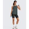 image:imageG4Free Workout Athletic Tank Tops for Women Racerback Lightweight Gym Pilates YBack Loose Fit Running Tanks TopGray Blue