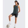 image:imageG4Free Workout Athletic Tank Tops for Women Racerback Lightweight Gym Pilates YBack Loose Fit Running Tanks TopGray Blue