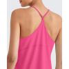image:imageG4Free Workout Athletic Tank Tops for Women Racerback Lightweight Gym Pilates YBack Loose Fit Running Tanks TopHot Pink