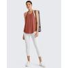 image:imageG4Free Workout Athletic Tank Tops for Women Racerback Lightweight Gym Pilates YBack Loose Fit Running Tanks TopJam Brown