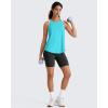 image:imageG4Free Workout Athletic Tank Tops for Women Racerback Lightweight Gym Pilates YBack Loose Fit Running Tanks TopLake Blue