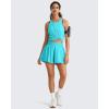 image:imageG4Free Workout Athletic Tank Tops for Women Racerback Lightweight Gym Pilates YBack Loose Fit Running Tanks TopLake Blue