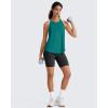 image:imageG4Free Workout Athletic Tank Tops for Women Racerback Lightweight Gym Pilates YBack Loose Fit Running Tanks TopTeal