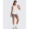 image:imageG4Free Workout Athletic Tank Tops for Women Racerback Lightweight Gym Pilates YBack Loose Fit Running Tanks TopWhite