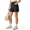 image:imageG4Free EverGoing Athletic Shorts for Women  5 High Waisted Wide Leg Casual Shorts with PocketsBlack