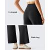 image:imageG4Free BareFeel Ankle Length Yoga Pants for Women High Stretch Waist Casual Dress Pants with Pockets 252729Black