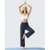 image:imageG4Free BareFeel Ankle Length Yoga Pants for Women High Stretch Waist Casual Dress Pants with Pockets 252729Dark Navy