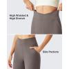 image:imageG4Free BareFeel Ankle Length Yoga Pants for Women High Stretch Waist Casual Dress Pants with Pockets 252729Taupe