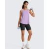 image:imageG4Free Gym Athletic Workout Tanks for Women Running Muscle Tank Tops Lightweight Light PurpleXXL