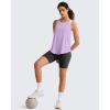 image:imageG4Free Gym Athletic Workout Tanks for Women Running Muscle Tank Tops Lightweight Light PurpleXXL