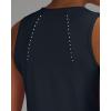 image:imageG4Free Lightweight Workout Tank Tops for Women High Neck Athletic Long Tanks Sleeveless Summer Running Gym ShirtsNavy