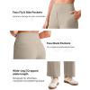 image:imageG4Free EverGoing Wide Leg Ankle Pants for Women 78 Length Yoga Dress Pants High Waist Stretch with Pockets Casual WorkMatcha