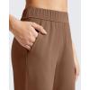 image:imageG4Free ShiftReady Womens Yoga Dress Pants with Pockets Wide Leg Work Pants Dressy Casual TrousersDark Coffee