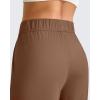image:imageG4Free ShiftReady Womens Yoga Dress Pants with Pockets Wide Leg Work Pants Dressy Casual TrousersDark Coffee