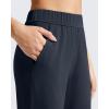 image:imageG4Free ShiftReady Womens Yoga Dress Pants with Pockets Wide Leg Work Pants Dressy Casual TrousersDark Navy