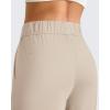 image:imageG4Free ShiftReady Womens Yoga Dress Pants with Pockets Wide Leg Work Pants Dressy Casual TrousersLight Khaki