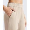 image:imageG4Free ShiftReady Womens Yoga Dress Pants with Pockets Wide Leg Work Pants Dressy Casual TrousersLight Khaki