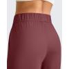 image:imageG4Free ShiftReady Womens Yoga Dress Pants with Pockets Wide Leg Work Pants Dressy Casual TrousersWine