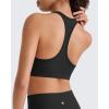 image:imageG4Free BareFeel Racerback Sports Bra for Women  Scoop Neck Workout Tank Top Casual Yoga Non PaddedBlack