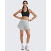 image:imageG4Free BareFeel Racerback Sports Bra for Women  Scoop Neck Workout Tank Top Casual Yoga Non PaddedBlack