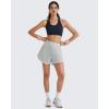 image:imageG4Free BareFeel Racerback Sports Bra for Women  Scoop Neck Workout Tank Top Casual Yoga Non PaddedDark Navy