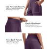 image:imageG4Free EverGoing Womens Athletic Shorts High Waisted 4  5 Running Yoga Summer Casual Shorts with PocketsGrape Purple