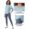 image:imageG4Free Short Sleeve Workout Tops for Women Athletic TShirts Lightweight Yoga Running Tee TopPure Light Blue
