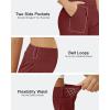 image:imageG4Free EverGoing Dressy Casual Shorts for Women 5 High Waisted Summer Lounge Pleated Shorts with PocketsDark Burgundy