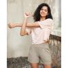 image:imageG4Free EverGoing Dressy Casual Shorts for Women 5 High Waisted Summer Lounge Pleated Shorts with PocketsMocha