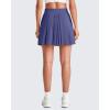 image:imageG4Free Wide Pleated Women Tennis Skirts High Waisted Golf Skorts Lightweight Casual Cute Athletic Builtin Shorts PocketsDusky Purple