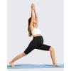 image:imageG4Free Barefeel Maternity Biker Shorts with Pockets Over The Belly Legging Pregnancy Yoga Pants Athletic Workout 5 85Black