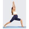 image:imageG4Free Barefeel Maternity Biker Shorts with Pockets Over The Belly Legging Pregnancy Yoga Pants Athletic Workout 5 85Royal Blue