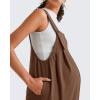 image:imageG4Free EverGoing Maternity Overall Dress Adjustable Straps Pregnancy Jumpsuits Dresses with Pockets Casual WorkDark Coffee