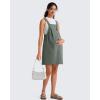image:imageG4Free EverGoing Maternity Overall Dress Adjustable Straps Pregnancy Jumpsuits Dresses with Pockets Casual WorkGray Sage